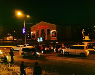  Акцию протеста устроили автомобилисты прямо в центе Уссурийска
