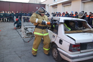 Пожарные Уссурийска заняли 1 место на Чемпионате по проведению спасательных работ