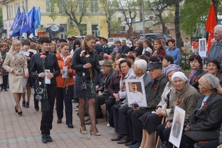 Митинг, посвященный 69 годовщине Великой Победы, состоялся в Уссурийске