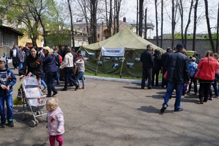 Жители Уссурийска отметили 9 мая народным гуляньем