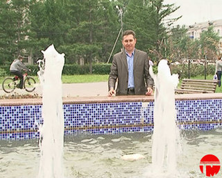 В Уссурийске применяют новые технологии очистки фонтанов
