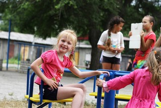 Еще одна детская игровая площадка появилась в Уссурийске