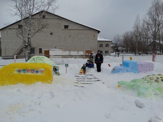 Воспитанники уссурийского детсада стали победителями конкурса снежных фигур