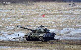 танкисты пятой армии выявили лучших в рамках соревнований «Танковый биатлон-2015»