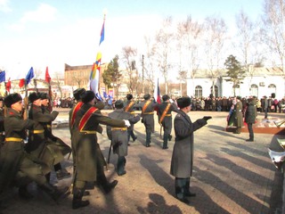 День защитника Отечества начался в Уссурийске с поминовения воинов-победителей