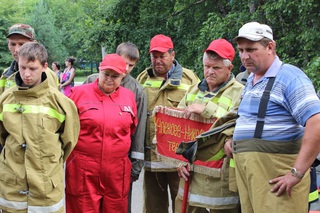 Соревнования добровольных пожарных дружин впервые прошли в Уссурийске