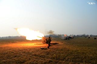 День военного разведчика отметили десантники на учебных маневрах под Уссурийском (ФОТО) 