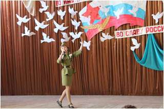 Месячник военно-патриотического воспитания торжественно открыли в уссурийской школе №32