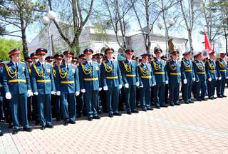 Митинг, посвященный 71-ой годовщине Победы в ВОВ, состоялся в Уссурийске