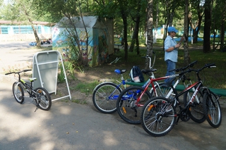 Водные аттракционы, велопрокаты и электромобили появились в парках Уссурийска