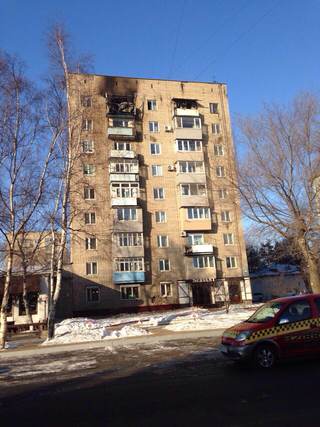 МЧС выясняет причины пожара на Комсомольской в Уссурийске