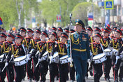 Парад войск в честь 77-летия Победы прошел в Уссурийске