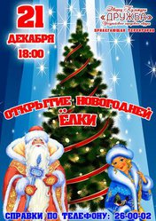Открытие новогодней ёлки
