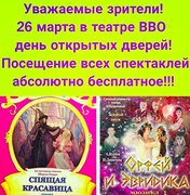 День открытых дверей в театре ВВО