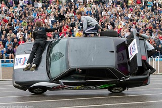 Автошоу каскадёров