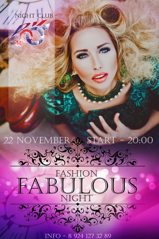 Fabulous night Fashion