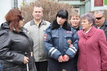 Акция «Незрячий - тоже пешеход» прошла в Уссурийске