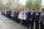 Акция «Часовой у знамени Победы» прошла сегодня во всех образовательных учреждениях УГО