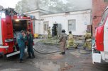В Уссурийске сгорел продуктовый магазин