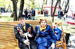 В городском парке Уссурийска для ветеранов ВОВ организовали праздничную программу