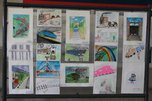 ЛРЗ открыл выставку детских рисунков на железнодорожном вокзале Уссурийска