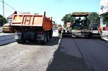 Асфальтирование автобусного заезда на улице Волочаевской завершено