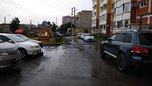 В Уссурийске водитель сбил ребенка во дворе дома