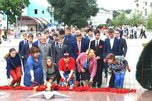В честь окончания Второй мировой войны в Уссурийске состоялось памятное возложение цветов