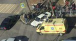 Участник ДТП подмял под себя пешеходов в Уссурийске
