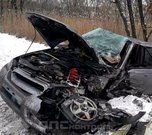 Серьезное лобовое столкновение произошло в Уссурийске