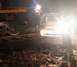 В Уссурийске поезд протаранил автомобиль