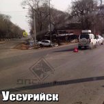 Серьёзная авария произошла в Уссурийске