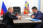 Владимир Путин провел рабочую встречу с главой Приморья