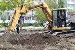 В Уссурийске в сквере имени Кузьменчука начались работы по благоустройству