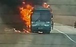 В Приморье сгорел рейсовый автобус