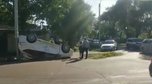 ДТП с переворотом в Уссурийске: в машине была десятилетняя девочка