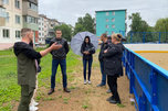 Новые хоккейные коробки установили в Доброполье и на ул. Лениградской