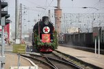 На станции Уссурийск побывал паровоз «Победы»