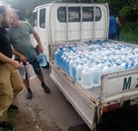 Организована доставка воды в сельские территории, с которыми отсутствует дорожное сообщение