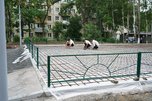 Евгений Корж оценил ход работ во дворах и межквартальных проездах