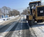 13 января городские службы продолжили работы по ликвидации последствий снегопада