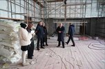В доме культуры Тимирязевского продолжается капитальный ремонт