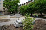 В Уссурийске благоустраивают дворы и подъезды МКД