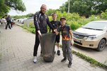Уссурийцы вышли на субботник