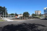 Уверенно продвигается благоустройство городского парка и центральной площади Уссурийска