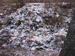 На сельхозугодьях граждане Китая устроили две крупные свалки отходов