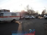 В Уссурийске столкнулись три автомашины