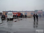 В Уссурийске горит магазин 