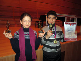 Юные уссурийцы приняли участие в международном конкурсе исполнительского мастерства в Санкт-Петербурге 
