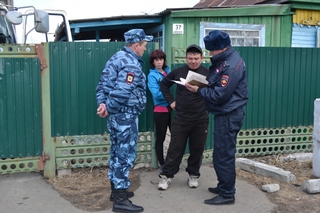 Полицейские Уссурийска провели профилактические мероприятия в селе Борисовка